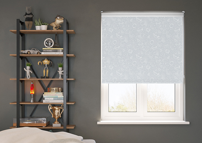 Galaxy (Blackout), Moonstone - Roller Blind - Image 3